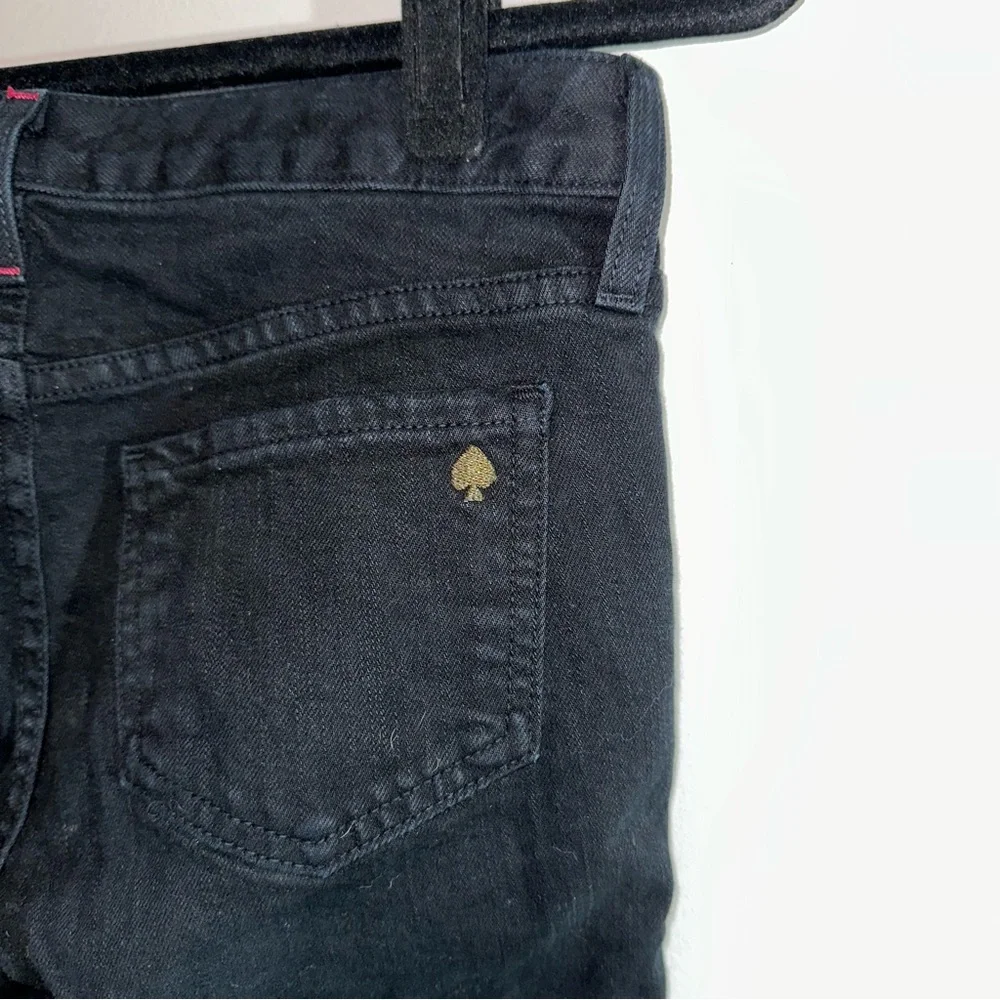 Kate Spade black skinny jeans - play hooky perry street 25 - Picture 6 of 8